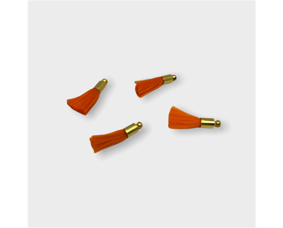 Metal Başlıklı Mini Püsküller / 2 ADET Paket - 25