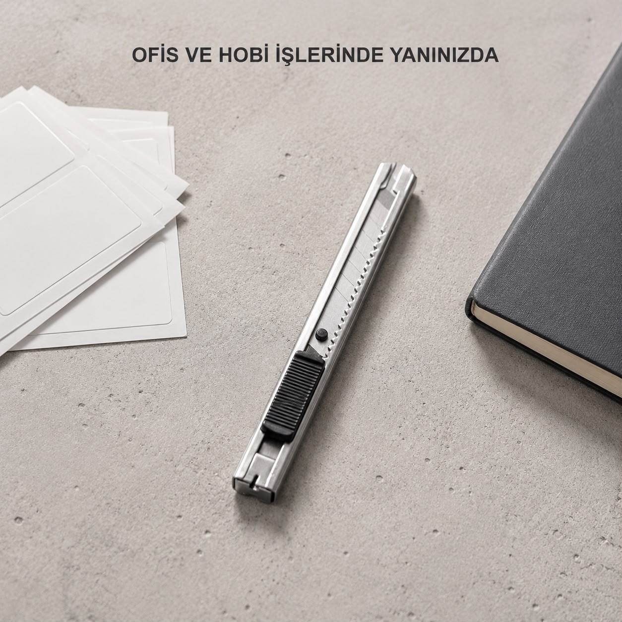 Çelik Gövde Keskin Maket Bıçağı