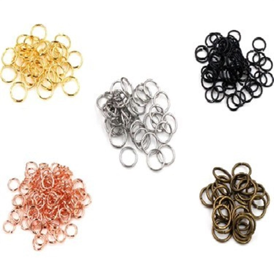 Metal Takı Halkaları 8 MM / 10 Gram Paket