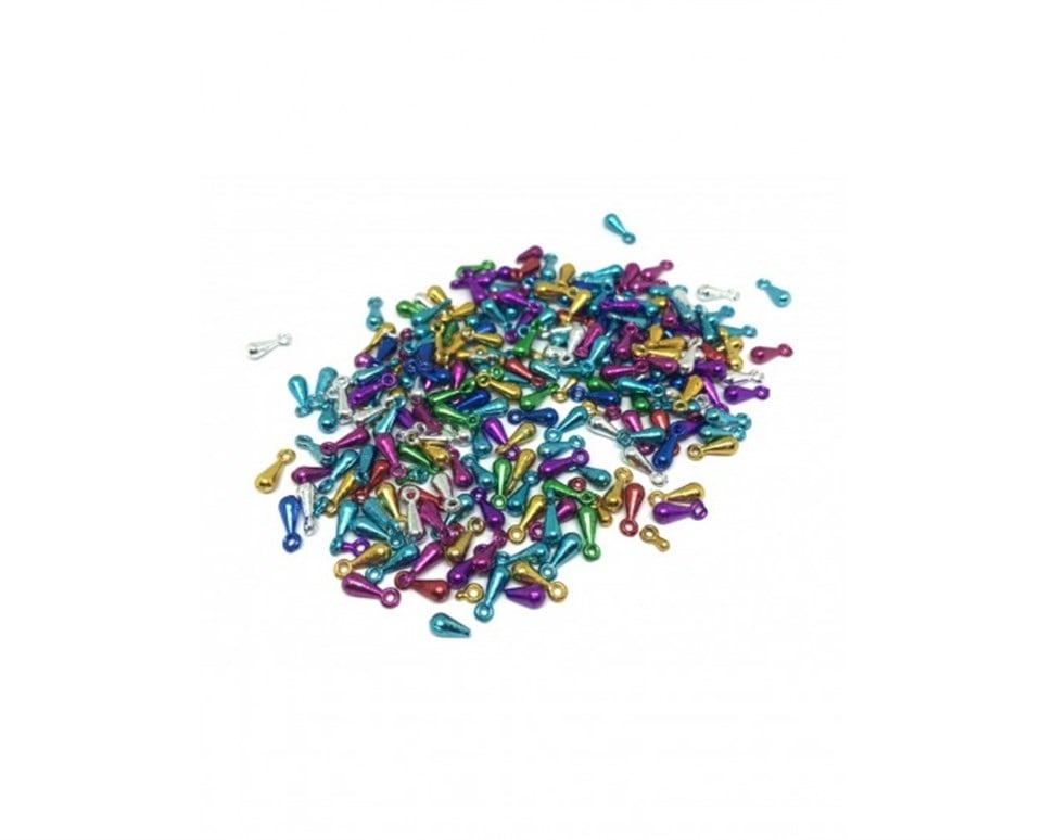 Metalize Renkli Boncuklar / 20 Gr Paket - 09