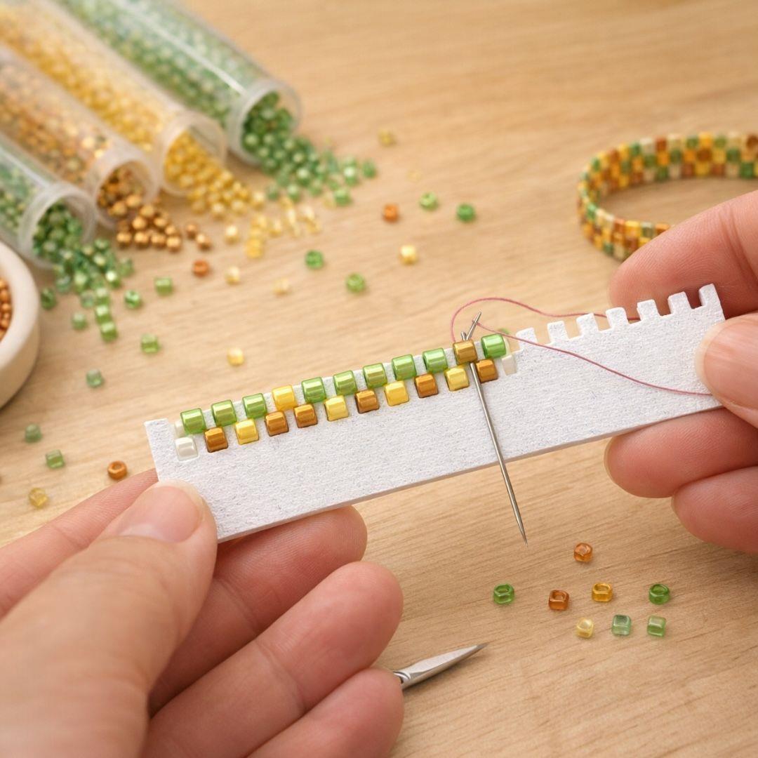 Miyuki Delica Peyote Başlangıç Aparatı + İğne