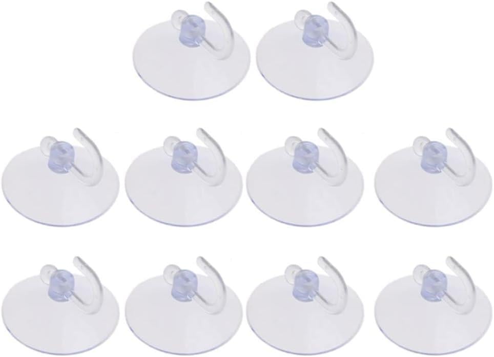 Mobee Vantuz Öpücük Vantuzlu Askı 1 Adet Cam Vantuzu Cap 3 Cm 