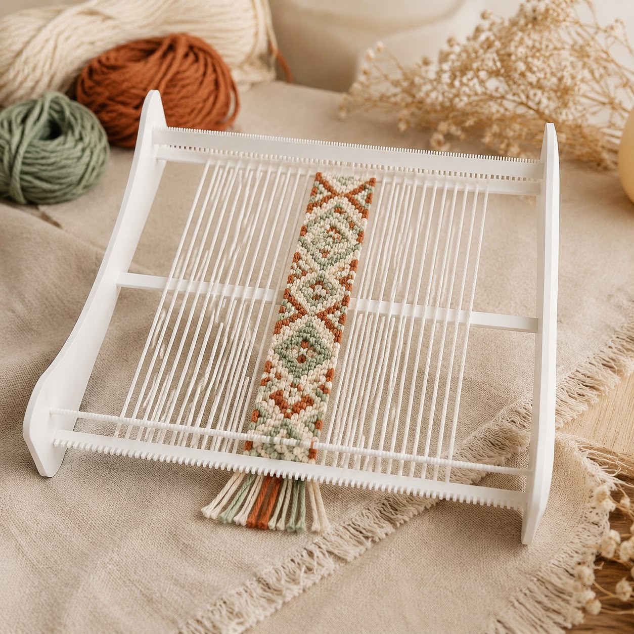 Motif Ustası 25x30 Düz XL – Boncuk Dokuma Tezgahı No:4