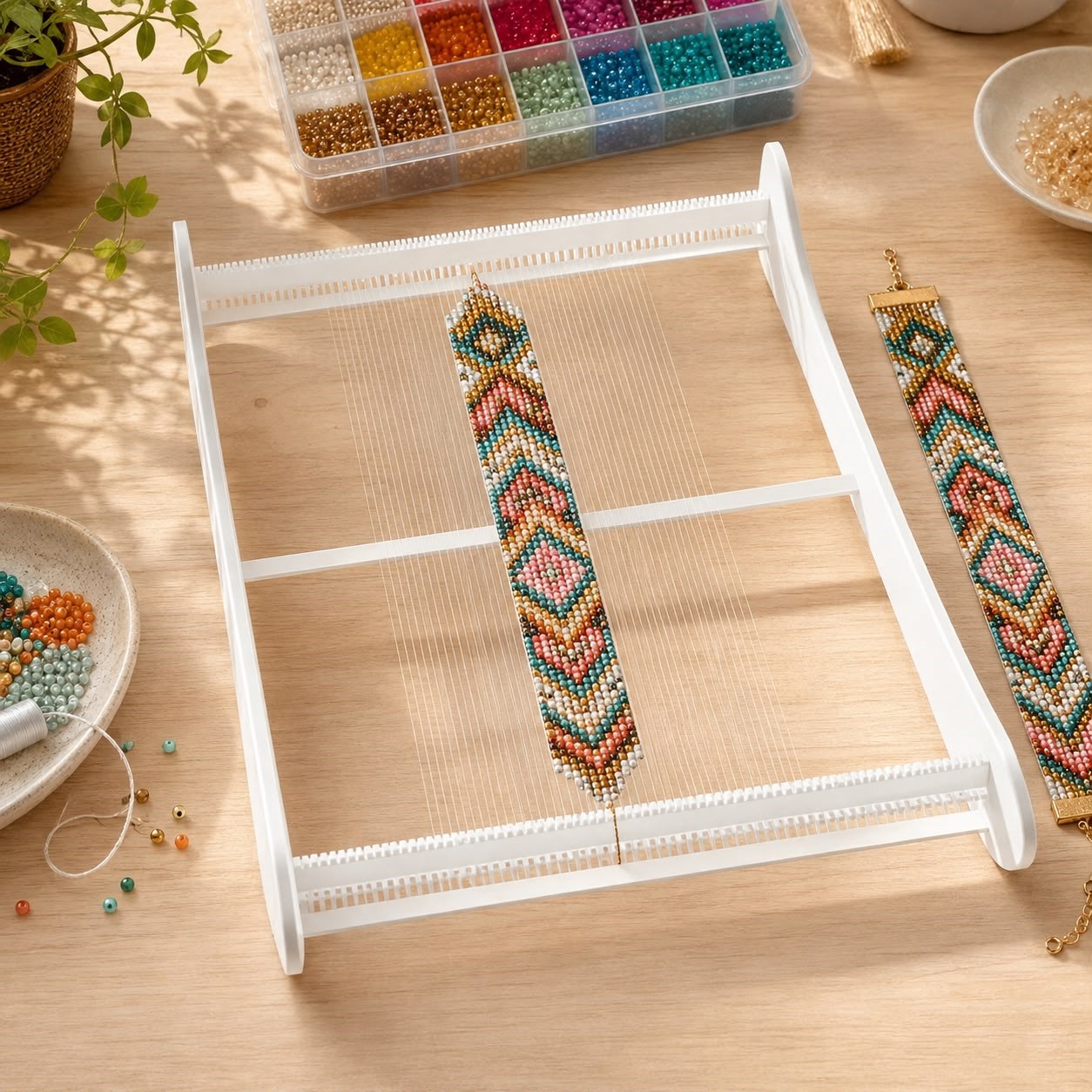 Motif Ustası 25x30 Düz XL – Boncuk Dokuma Tezgahı No:4