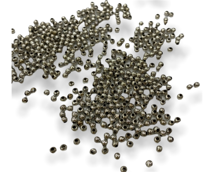 Nikel Bafon Boncuk Model 3 MM - 5 Gram Paket