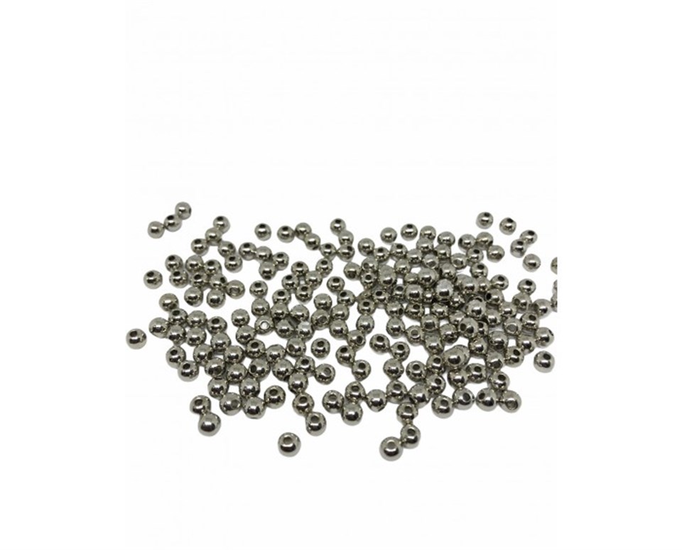 Nikel Bafon Boncuk Model 5 MM - 10 Gram Paket