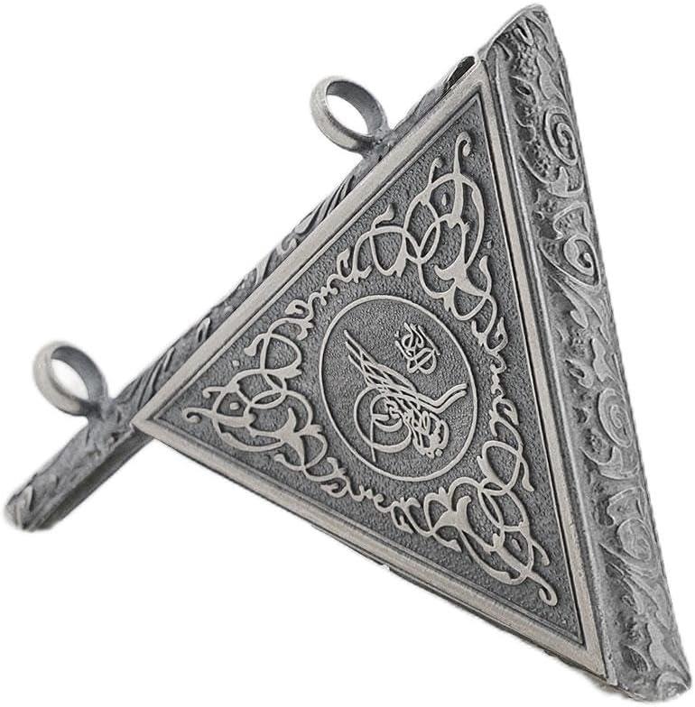 Otantik Osmanlı Motifli Üçgen Muska Ucu