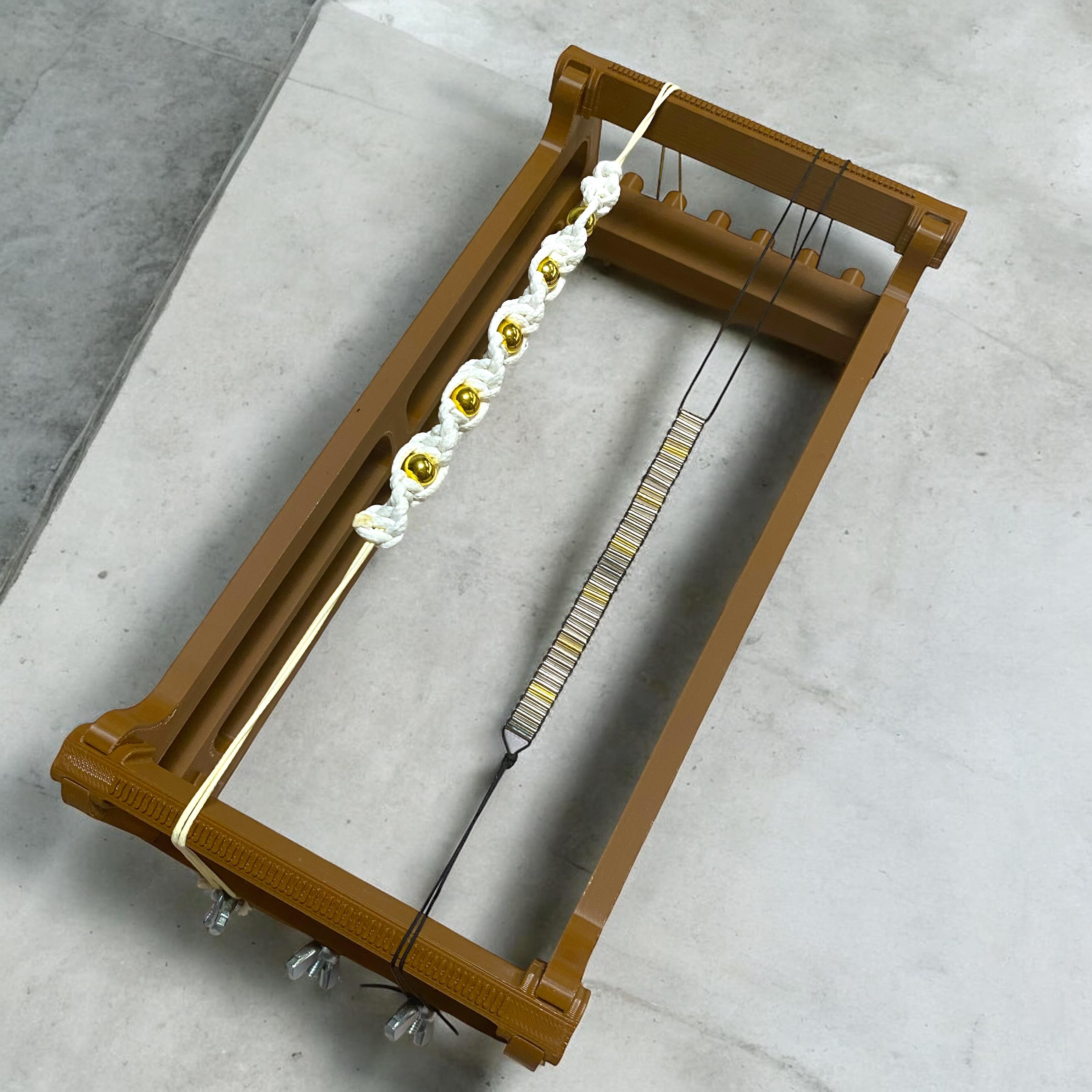 ORJ. Mega Macrome ve Boncuk - Bead Loom Tezgah LM4