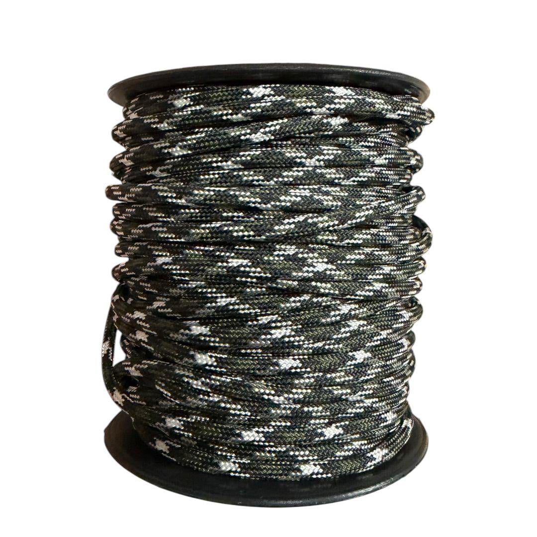 Paracord 3 MM Makrome İp - Alacalı Koyu Kamuflaj