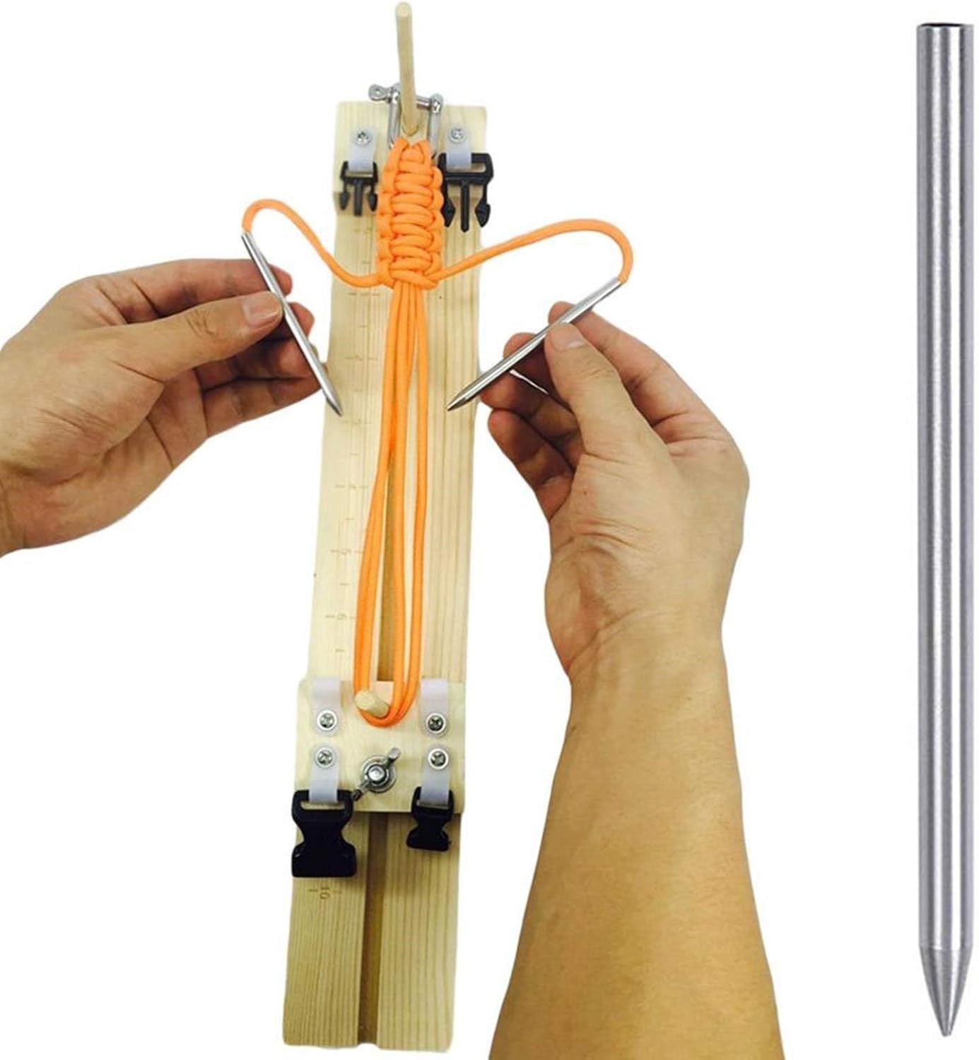 Paracord Örme İğnesi - Paslanmaz Çelik