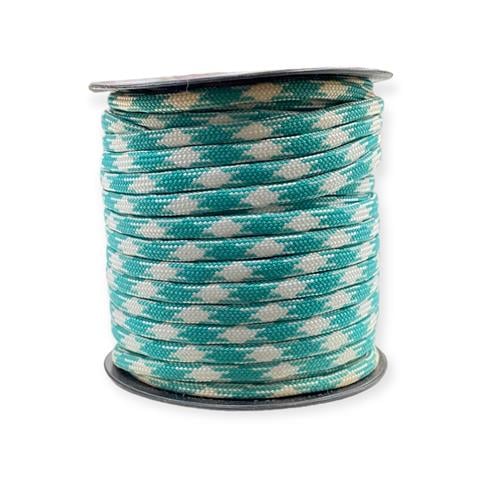 Paracord trend Makrome İp Alacalı Turkuaz