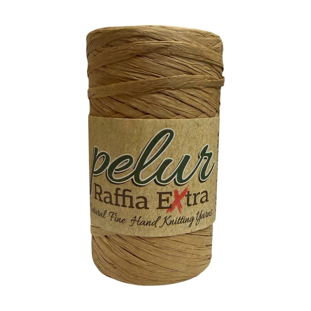 Pelur Raffia Extra - Kiremit Doğal Rafya 100GR. 