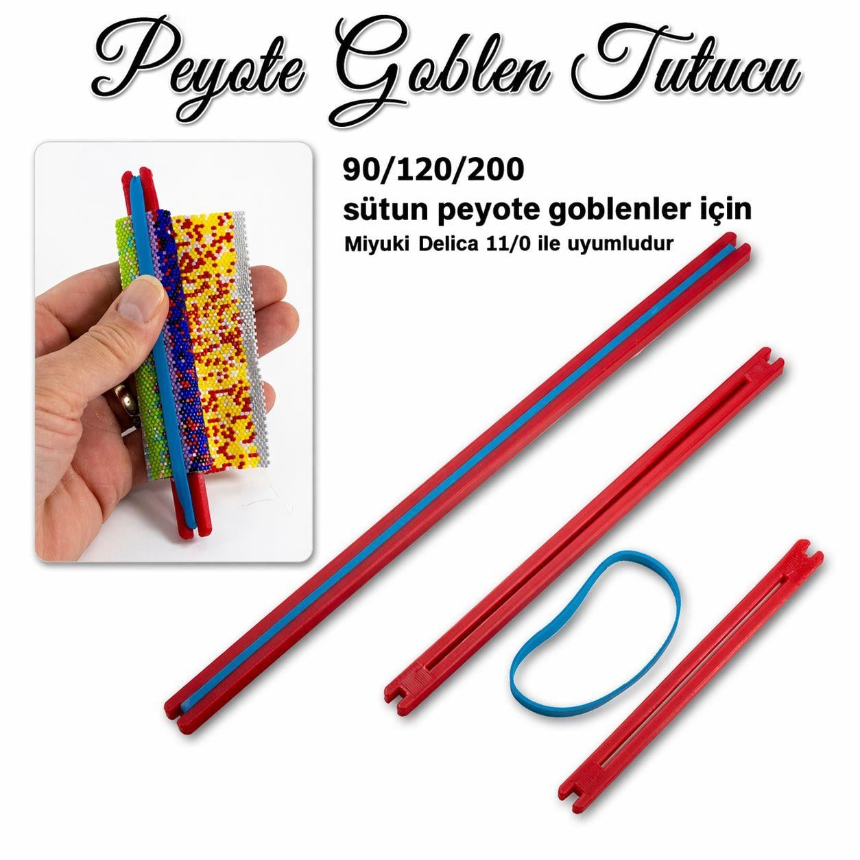 Peyote Dokuma Tutucu Seti x3 Boy