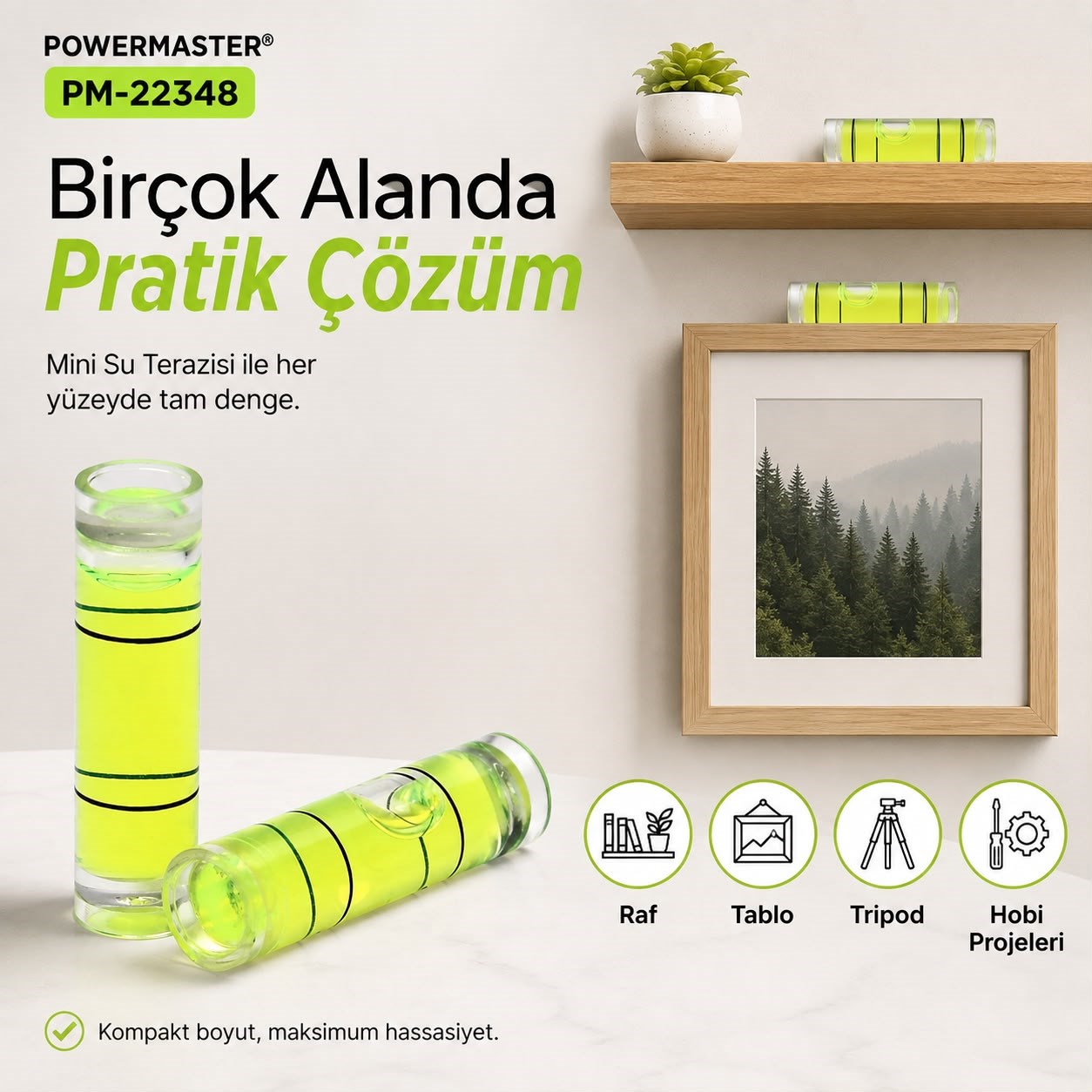 Powermaster PM-22348 Su Terazisi (9.5x34MM)