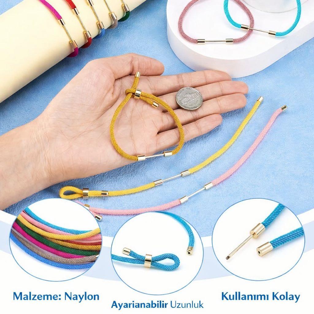 Renkli Çevirmeli Kordonlar, Asansörlü Bileklikler