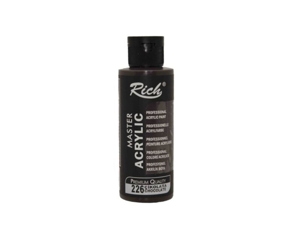 Rich Master Akrilik Boya 226 Çikolata 120cc
