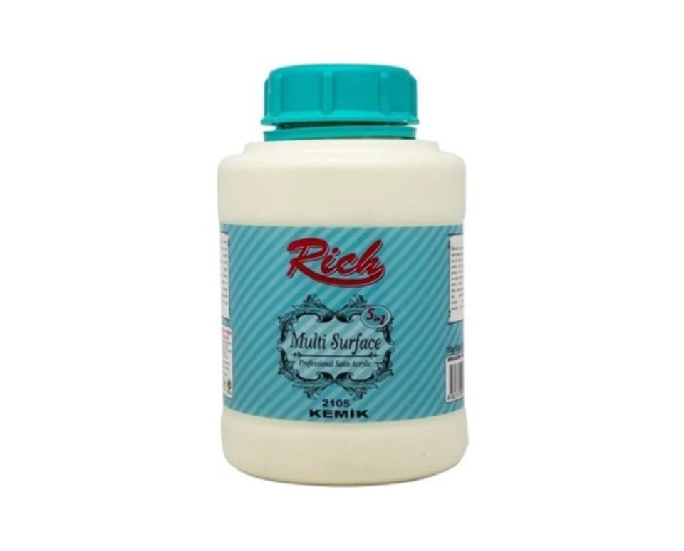 Rich Multi Surface 2105 KEMİK 1750gr Akrilik Boya 1250cc