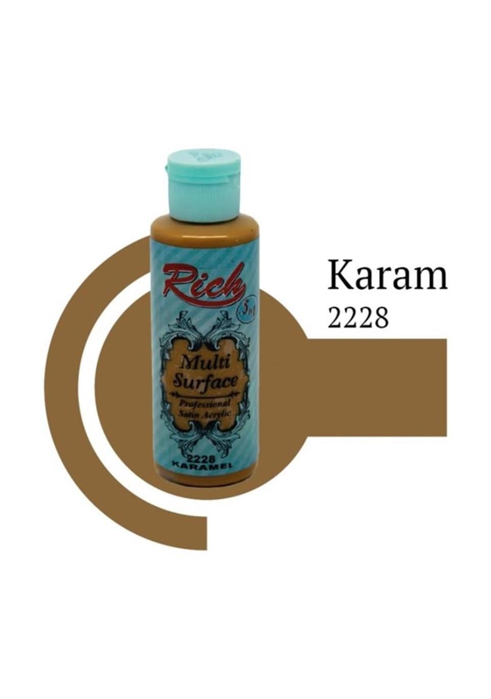 Rich Multi Surface 2228 Karam Akrilik Boya 130cc