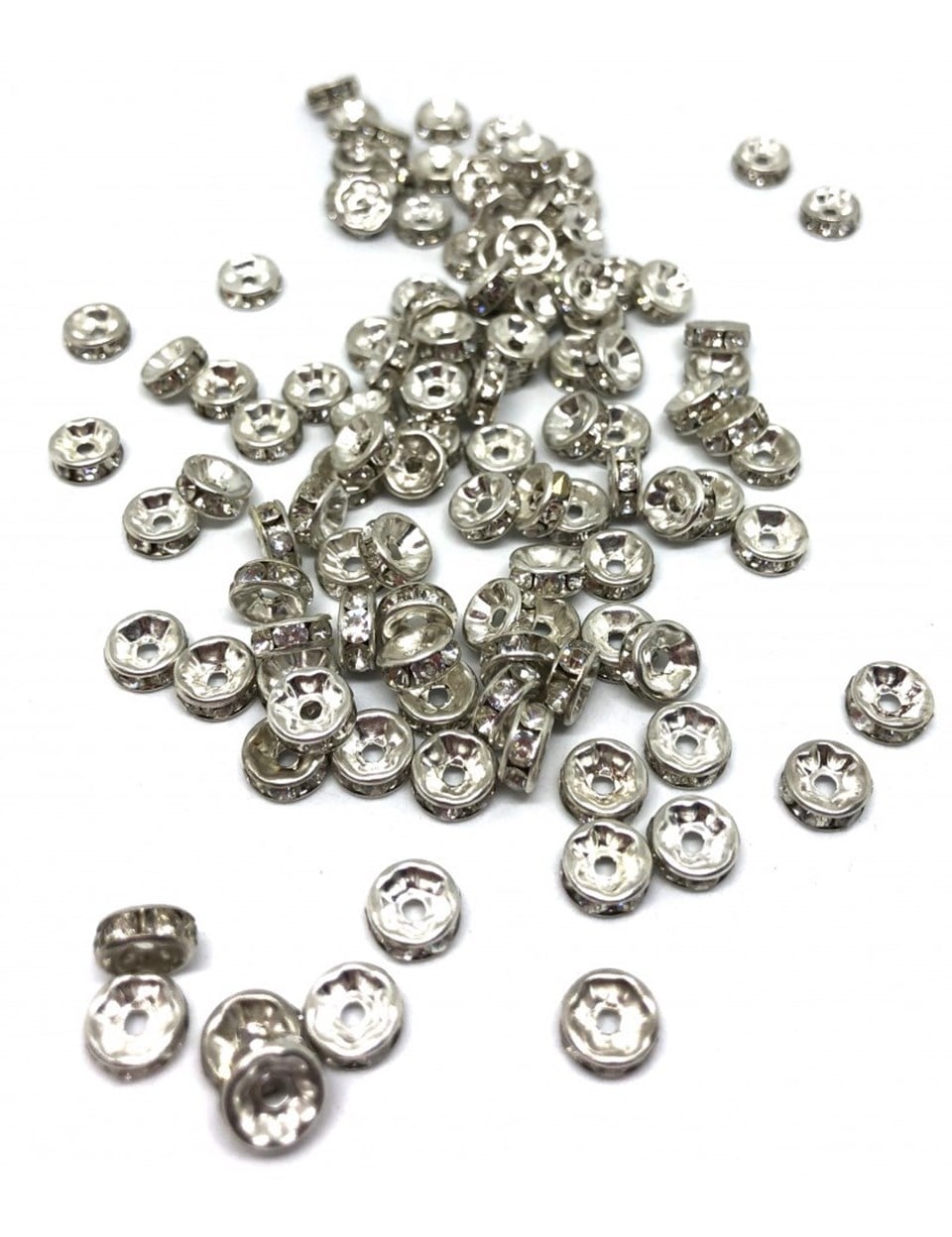 Rondela taşlı ara Modeller 0.50 MM / 10 ADET Paket 