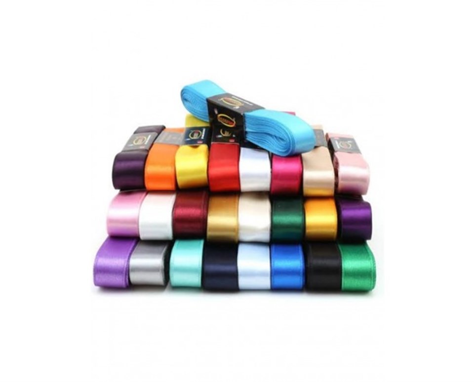 Saten Kurdele 2 Cm - 10 Metre Paket