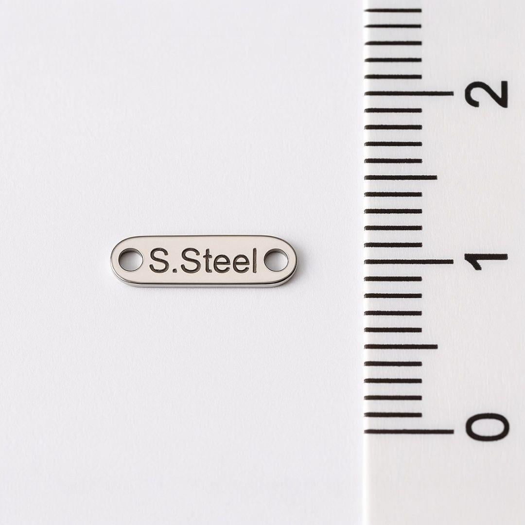 Stainless Steel - Çelik İmza Etiketi 5 Adet Paket