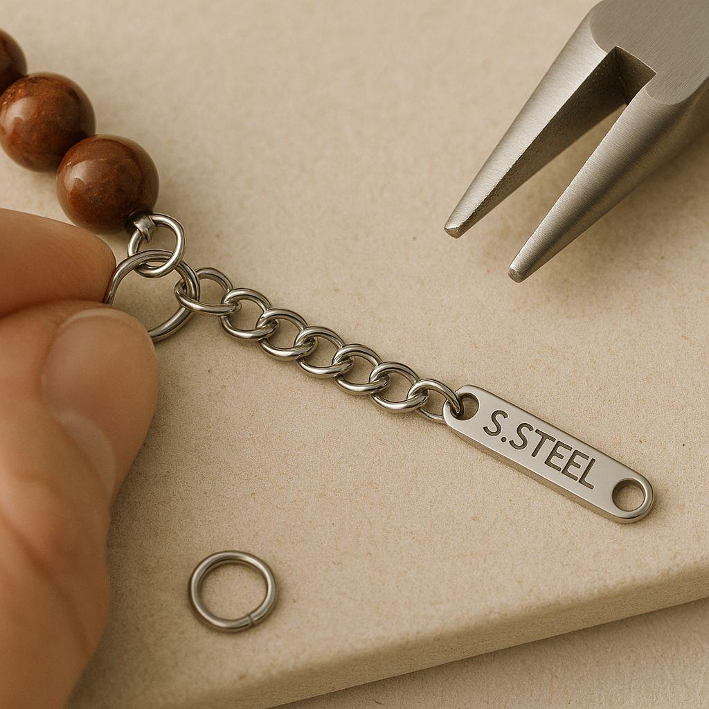 Stainless Steel - Zincirli Çelik İmza Etiketi 