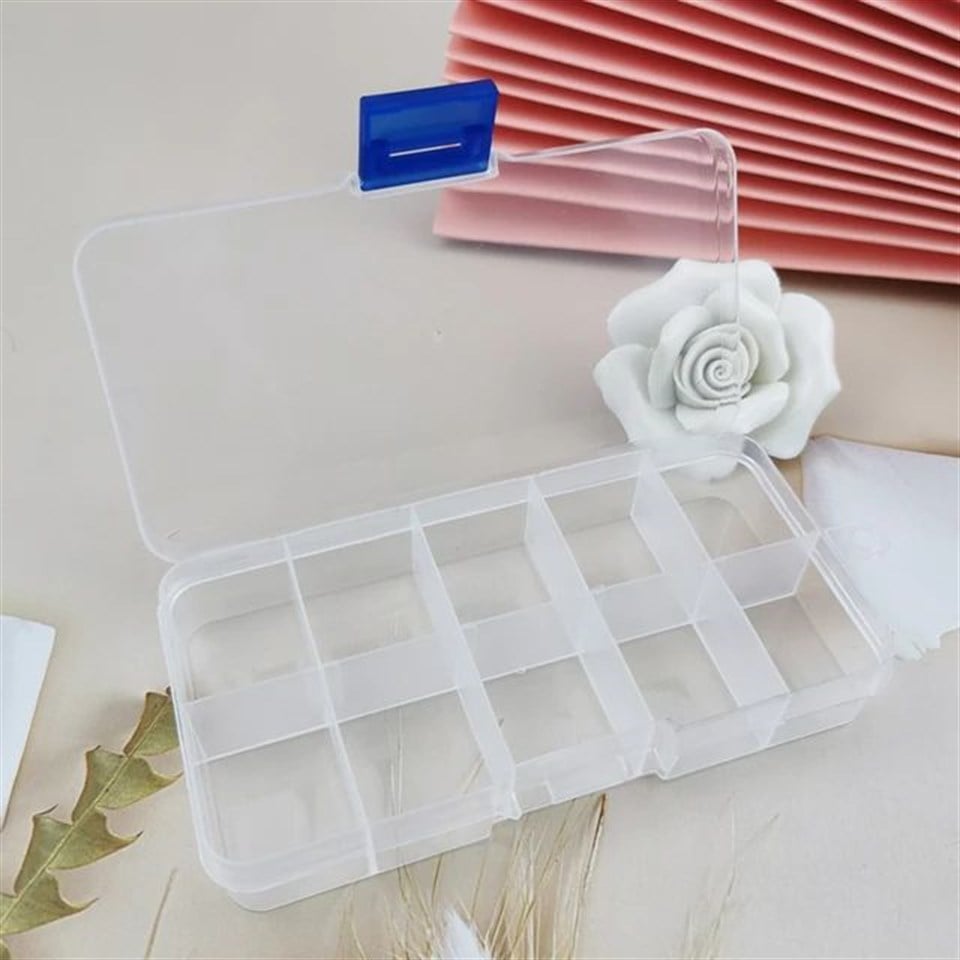 Super Bag 10 Bölmeli Organizer takı kutusu