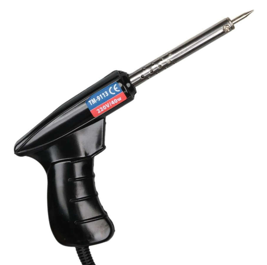 Tabanca Havya 40Watt Lehim Telli Lehim Makinesi AC220V 120 Cm Kablolu