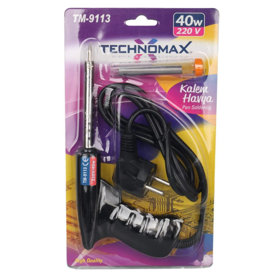 Tabanca Havya 40Watt Lehim Telli Lehim Makinesi AC220V 120 Cm Kablolu