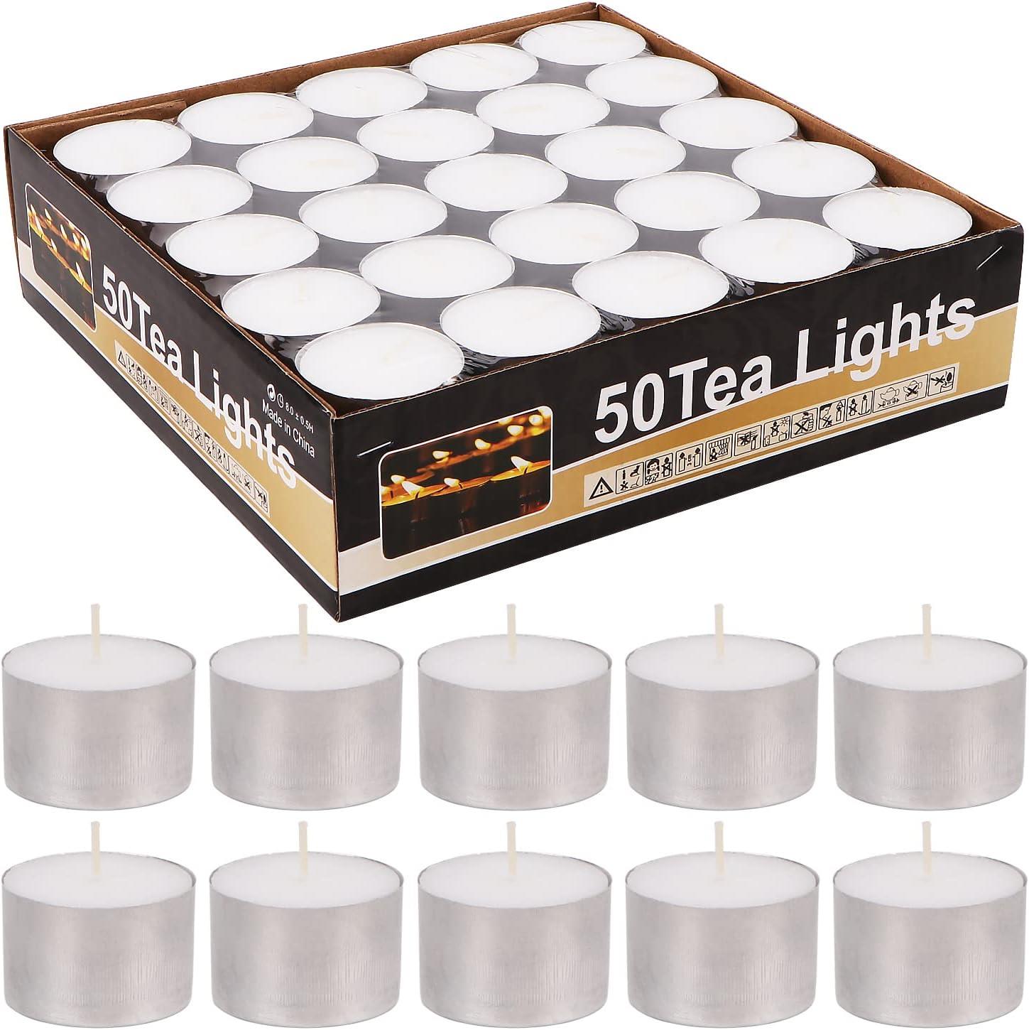 Tealight Mum - 50li Paket, Kokusuz