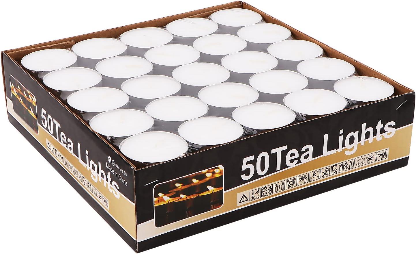 Tealight Mum - 50li Paket, Kokusuz