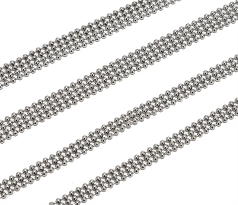 Top Metal 4 Sıralı Zincir Model