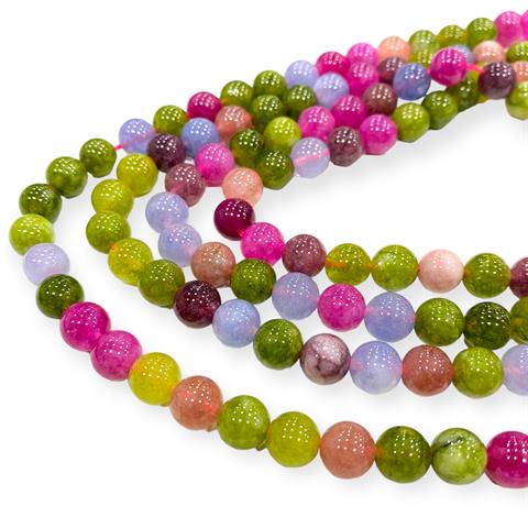 Tourmaline Agate Dizi Doğal taş