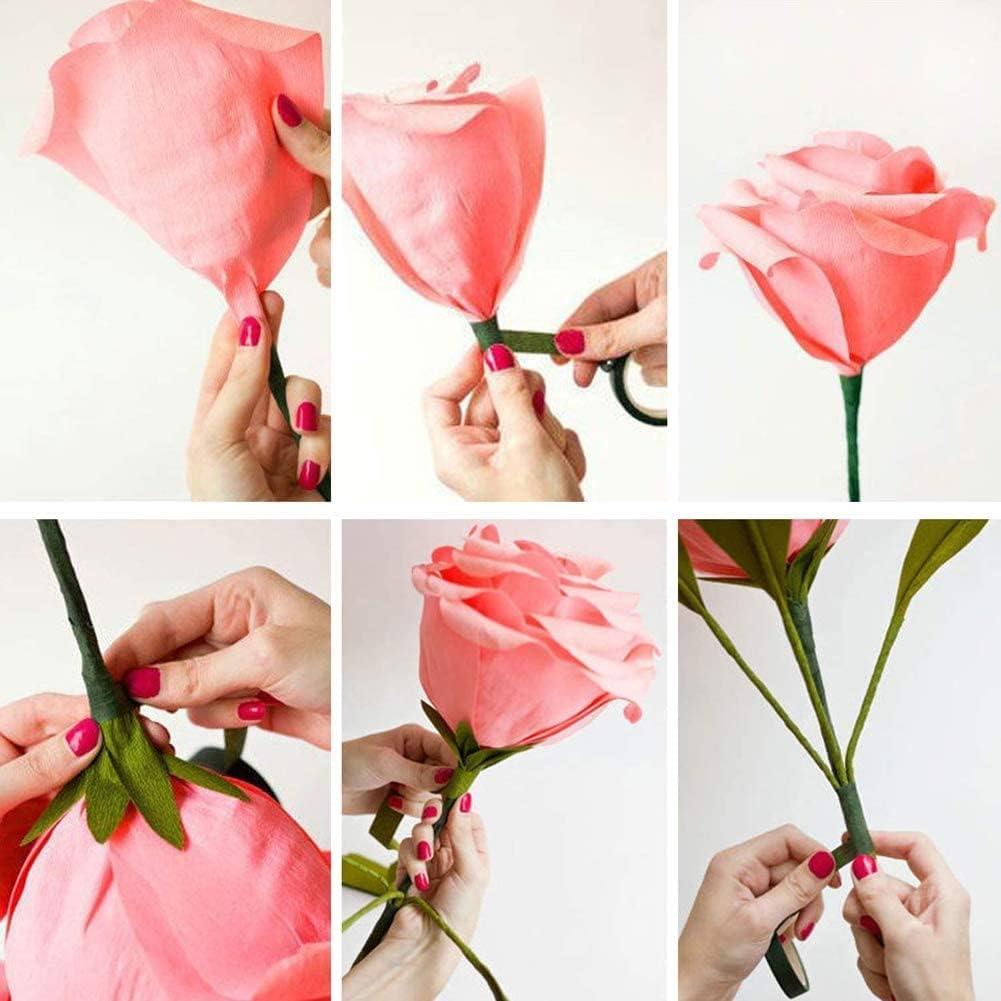 Yeşil Çiçek Bandı 12 MM - 50 Metre