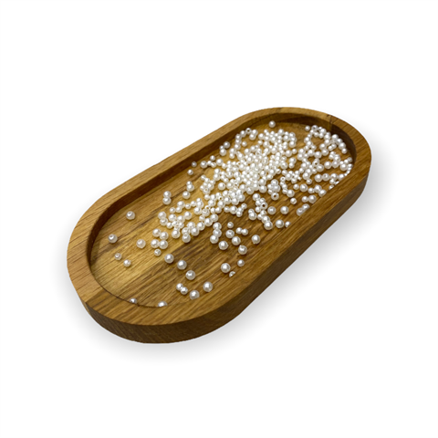 Yuvarlak 3 MM İnci 10 Gram Paket - 10