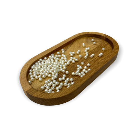 Yuvarlak 4 MM İnci 10 Gram Paket - 08