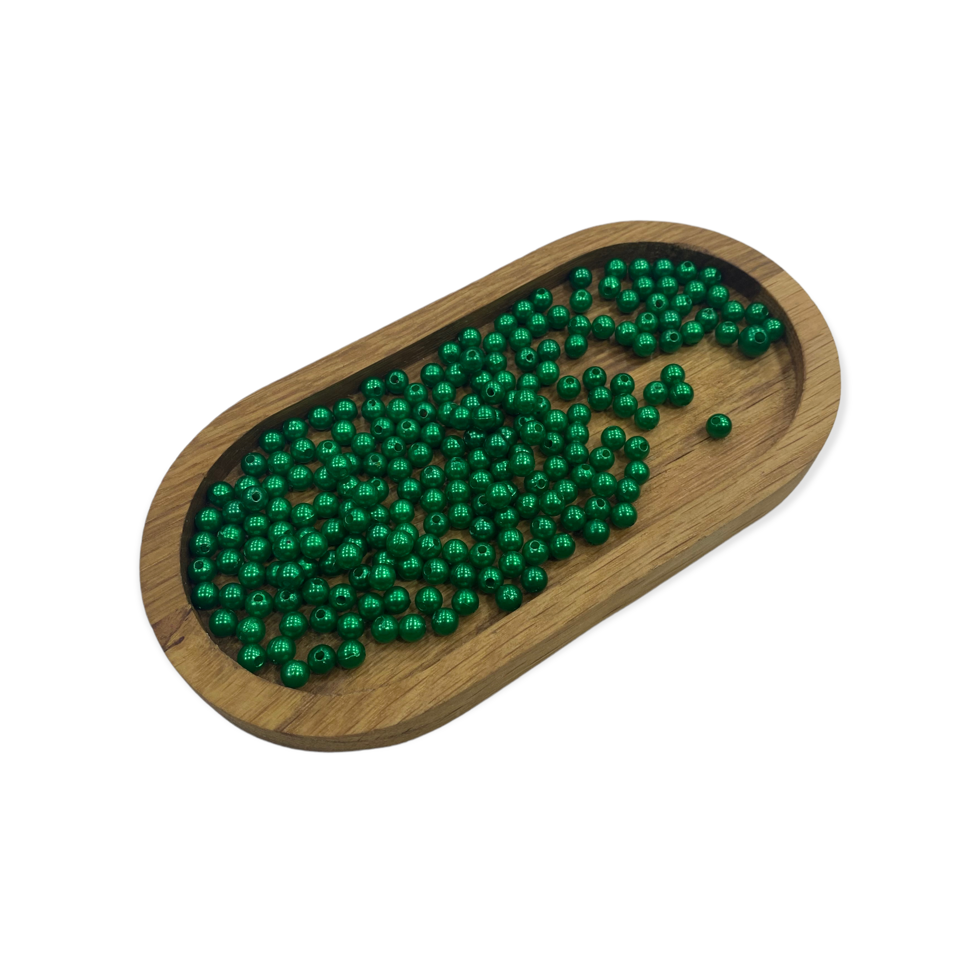 Yuvarlak 4 MM İnci 10 Gram Paket - 35