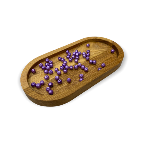 Yuvarlak 6 MM İnci 10 Gram Paket - 20