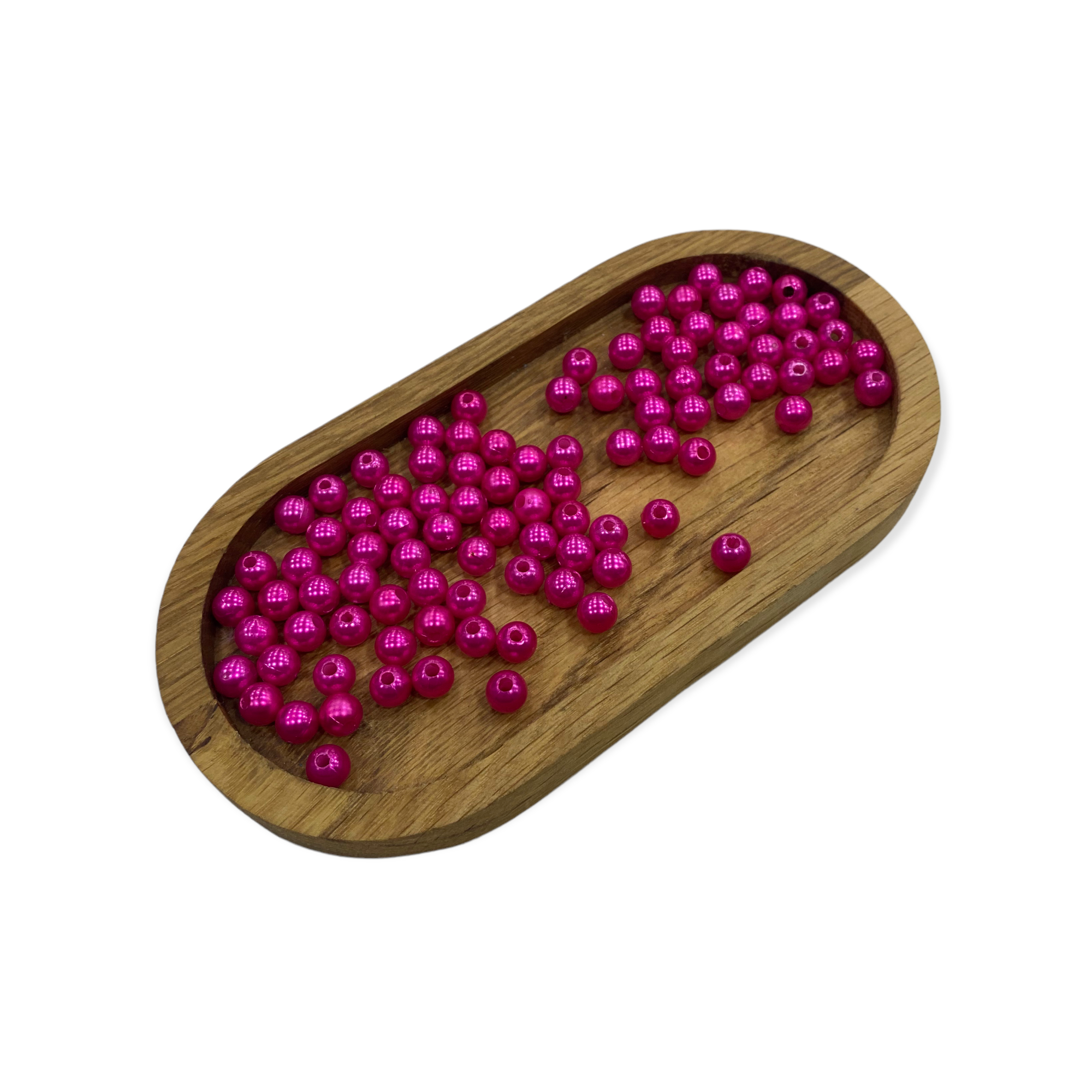 Yuvarlak 6 MM İnci 10 Gram Paket - 34