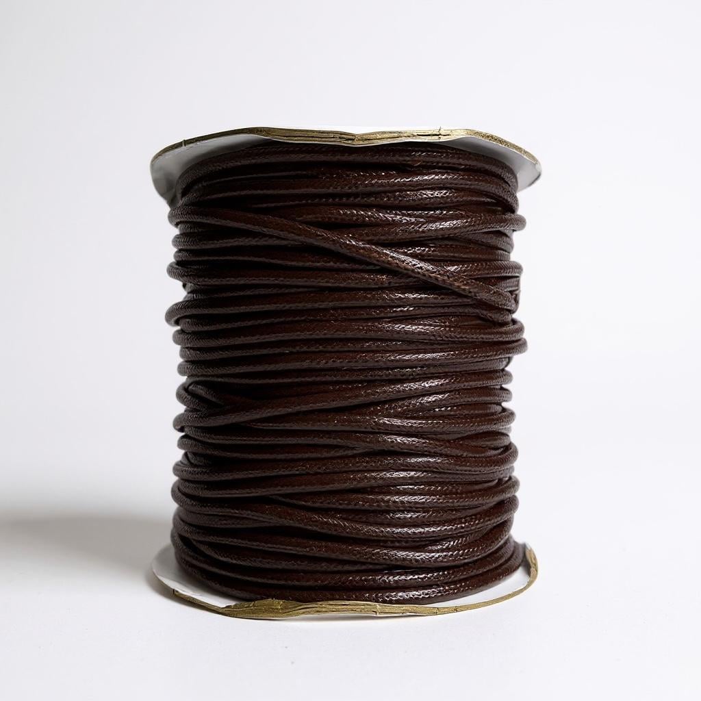 Yuvarlak Deri İp 3 METRE Paket 6 MM - 54
