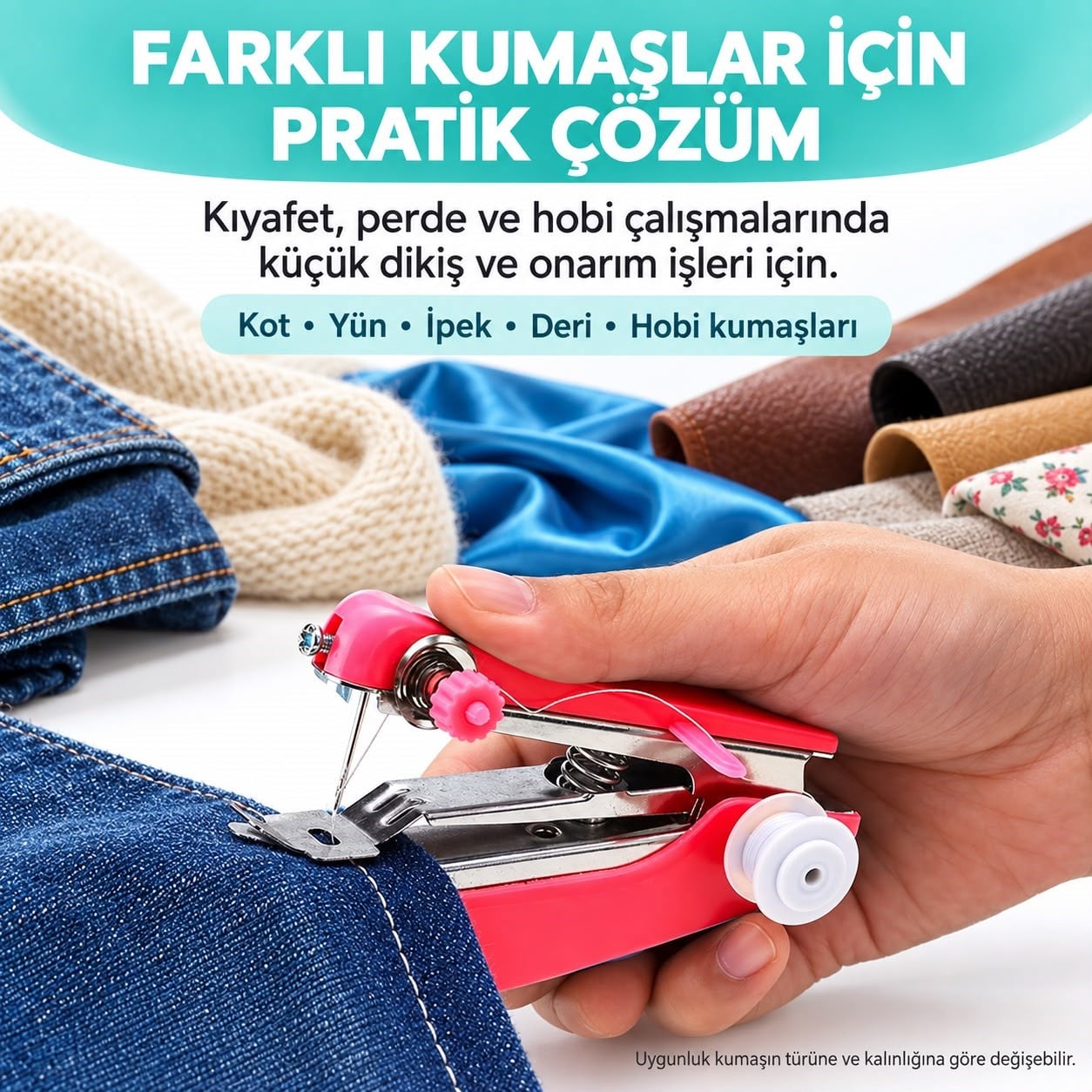 Zımba El Dikiş Makinesi – Küçük Onarımlar İçin Pratik Yardımcı