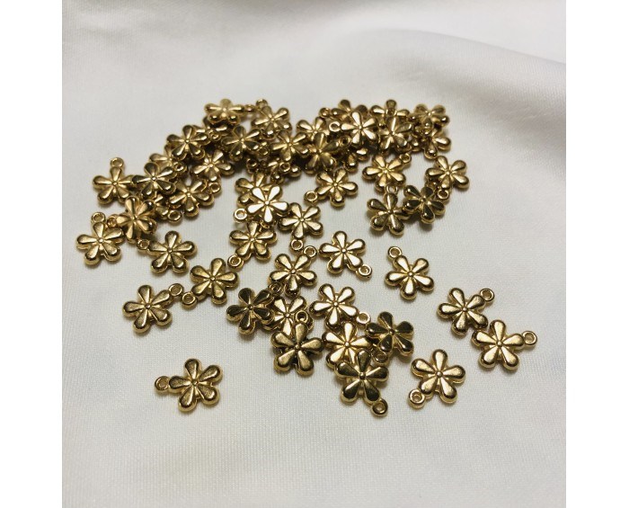 Plastik Minimal Çiçek Desen ara Modeller - 5 Adet