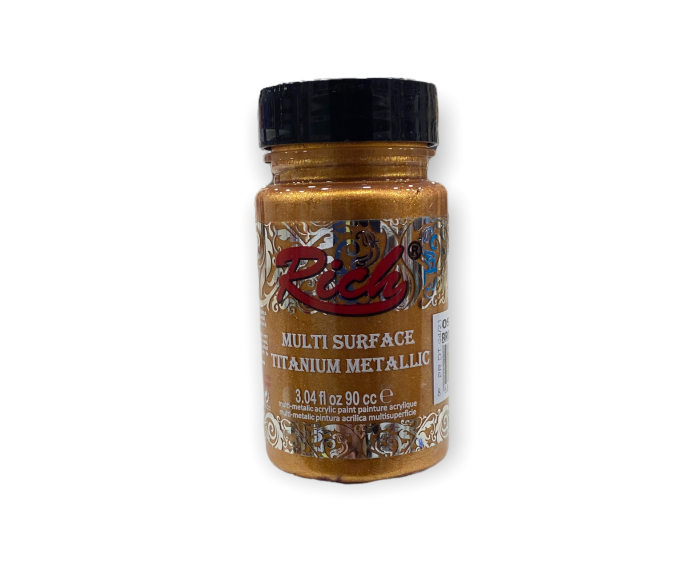 Rich Multi Surface Bronz Titanium Metalik Boya 90cc 