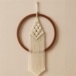 Ahşap Görünümlü Plastik Halka 25 CM