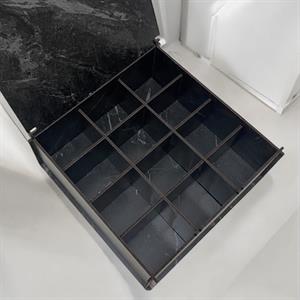 Ahşap Oyma Desenli 12 Geniş Bölmeli Organizer