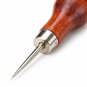 Ahşap Saplı Biz Deri El Aleti