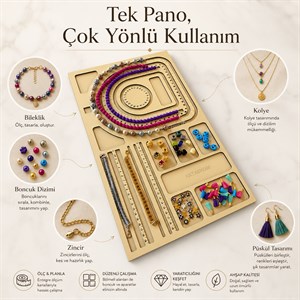 Ahşap, Takı Tasarım ve Düzenleme Panosu