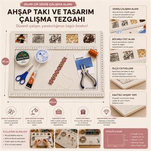 Ahşap, Takı ve Tasarım Çalışma Tezgahı