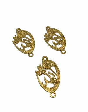 Altın & Gümüş Kaplama ELİF VAV Harf Model