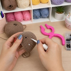 Amigurumi Göz Takma Seti - Pratik ve Basit